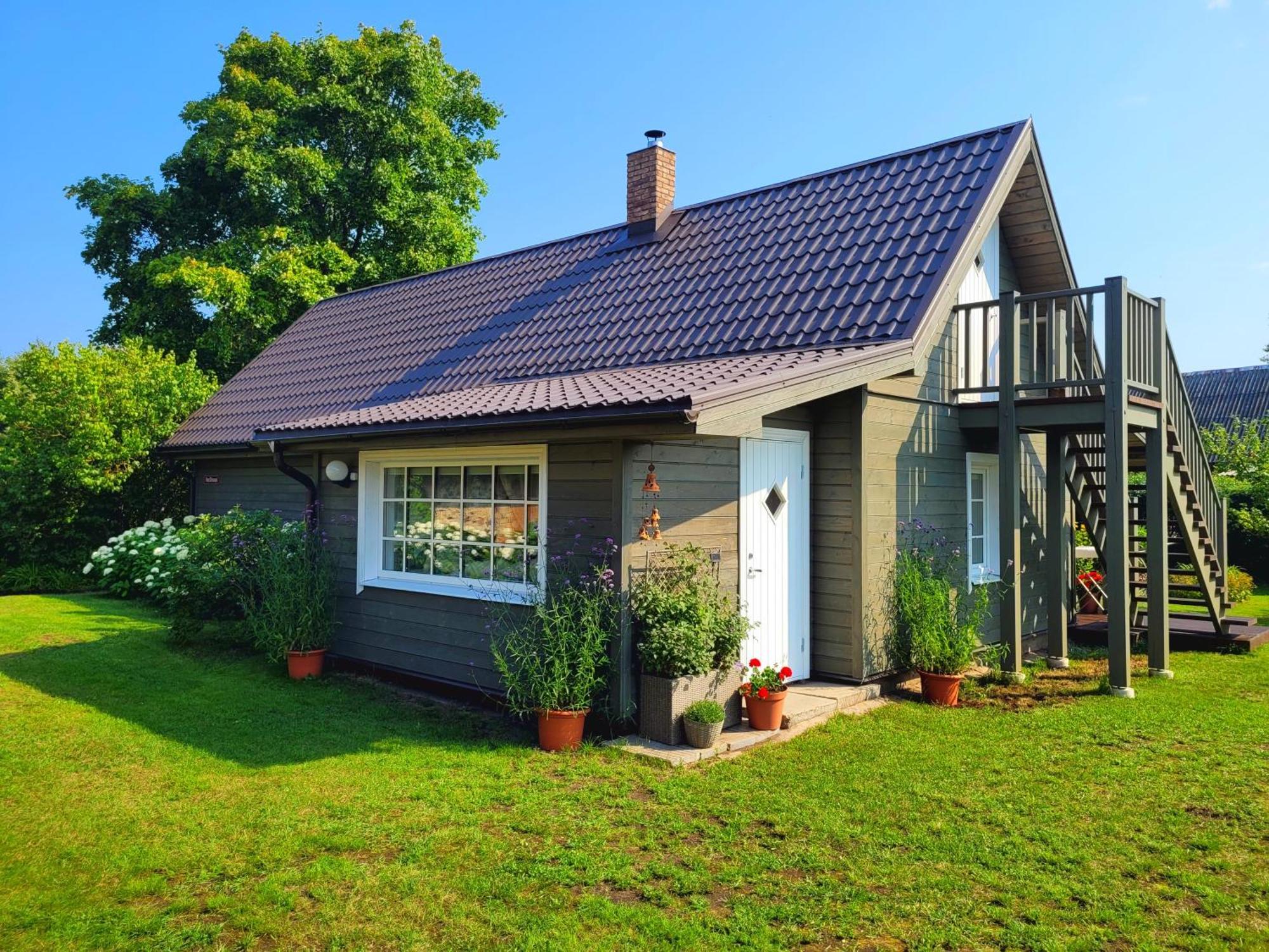 Namins Pie Juras Villa Lapmežciems Buitenkant foto