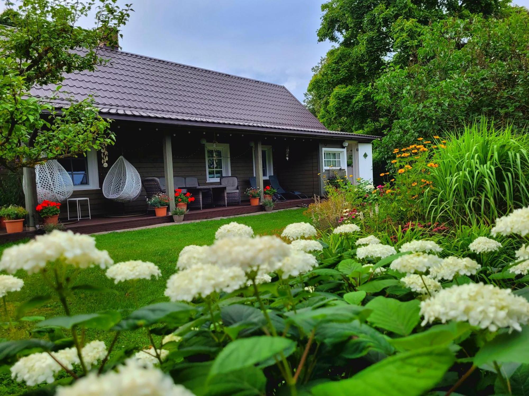 Namins Pie Juras Villa Lapmežciems Buitenkant foto